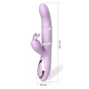 Vibrador Ponto G Pleasure Rabbit 3 Modos De Vai E Vem E 7 Modos De Vibração