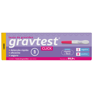 Grav Test Easy Teste De Gravidez Resultado Em 5 Minutos Cimed