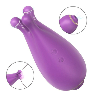 Vibrador De Clitóris Com Pulsação E Rotação Kraken Vibe Toys