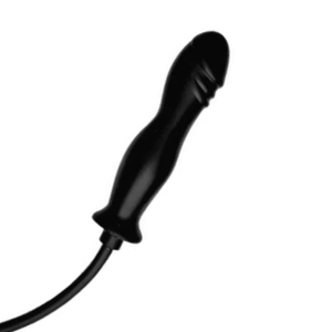 Plug Anal Inflável Formato Pênis Com Mangueira Vibe Toys