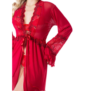 Robe Sensual Lacy Patitex