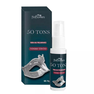 50 Tons De Vinho Tinto Vibrador Líquido 15g Hot Flowers