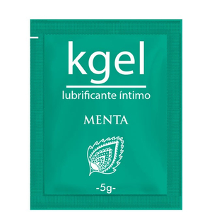 Lubrificante íntimo Menta Sachê 5g 25un Kgel