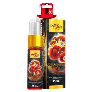 Dragon Fire óleo Para Massagem Em Spray 15ml Soft Love