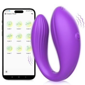 Vibrador De Casal 10 Modos De Vibração Com Controle Via Aplicativo Mannuo