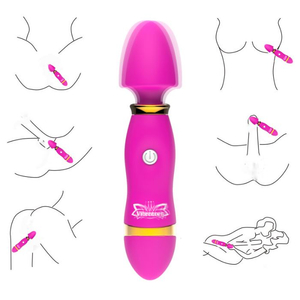 Massageador Little Varinha Mágica 12 Modos De Vibração Vibe Toys