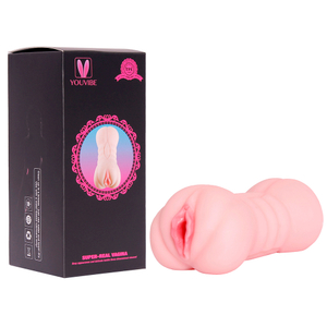 Masturbador Duplo Vagina E ânus Texturizado Youvibe