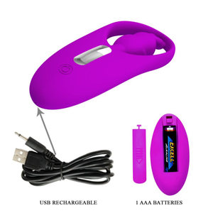 Calcinha Vibratória Wild Rabbit Com Controle Wireless Pretty Love