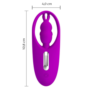 Calcinha Vibratória Wild Rabbit Com Controle Wireless Pretty Love