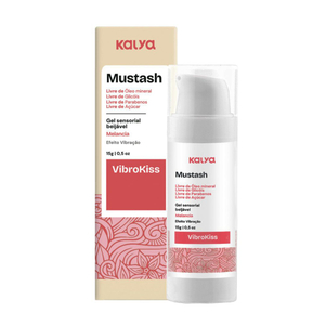 Vibrokiss Gel Sensorial Beijável Efeito De Vibração 15g Linha Mustash Kalya