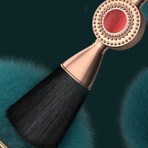 Bullet Brush Beauty 12 Vibrações Função Aquecimento Com Controle Lilo