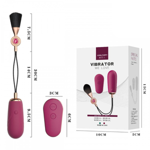 Bullet Brush Beauty 12 Vibrações Função Aquecimento Com Controle Lilo