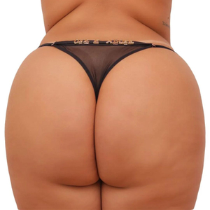 Calcinha Plus Size Em Tule Para Personalizar Tallyta