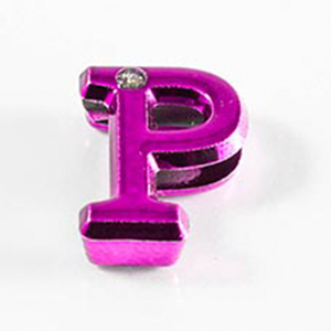 Letras Para Personalizar Em Plástico Abs Rosa Hard