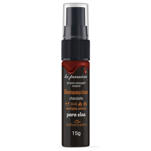 Gel Beijável Sensações La Passion 15g Sofisticatto