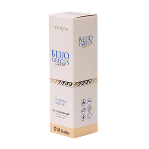 Beijo Grecus Shock Ice Gel Eletrizante 17ml Feitiços