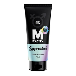 M Excity Diversidade Gel Lubrificante Beijável Pepper Blend