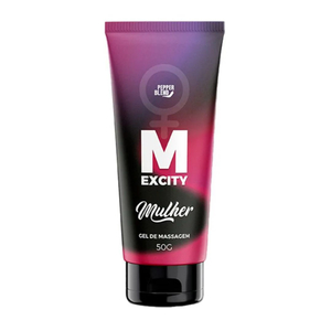 M Excity Mulher Gel Lubrificante Beijável 50g Pepper Blend