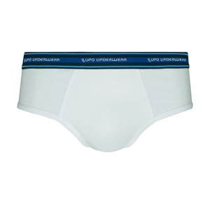 Cueca Slip Algodão Com Elastano Lupo