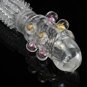 Capa Peniana Sets Crystal Com Pérolas Massageadoras Vibe Toys