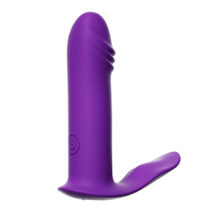 Vibrador Little Girl Com Penetrador 10 Vibrações Controle Via Aplicativo Lilo