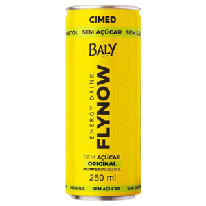 Flynow Baly Energy Drink Original Zero Açúcar Lata 250ml Cimed