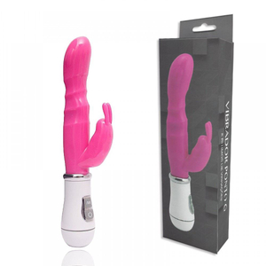 Vibrador Rabbit Silicone 8 Vibrações Usb Vibe Toys