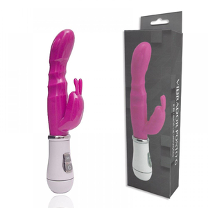 Vibrador Rabbit Silicone 8 Vibrações Usb Vibe Toys