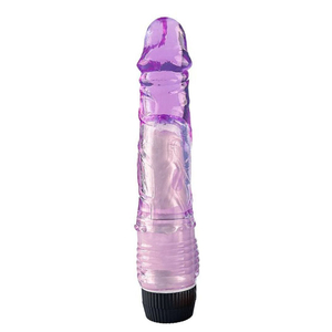 Pênis Realístico Em Jelly Com Vibro 20 X 4cm Vibe Toys