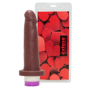 Prótese Com Vibrador Interno 14,8 X 3,6cm êxtase