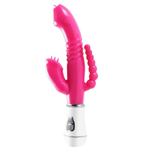 Vibrador Tripla Estimulação Com Língua 12 Vibrações Vibe Toys