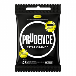 Preservativo Extra Grande 3 Unidades Prudence