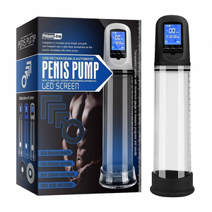 Bomba Peniana Phthalate Com Tela Lcd Pênis Pump