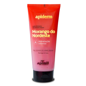 Apiderm Loção Hidratante Corporal Morango Do Nordeste 190g Apinil