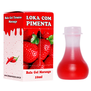 Loka Com Pimenta Gel Comestível 10ml Loka Sensção 