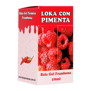 Loka Com Pimenta Gel Comestível 10ml Loka Sensção 