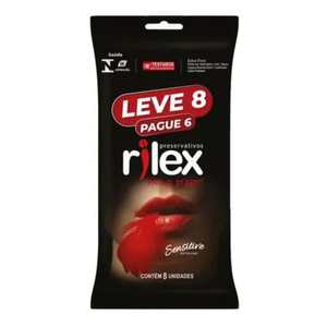 Preservativo Senstive Extra Fino Leve 8 Unidades Rilex