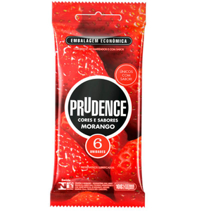 Preservativo Cores E Sabores 6 Unidades Prudence