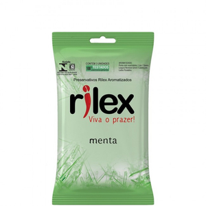 Preservativo Aromatizado De Menta 3 Unidades Rilex