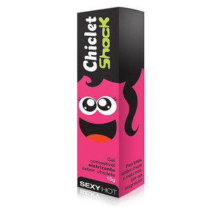 Chiclet Shock Gel Beijável Eletrizante 15g Sexy Hot