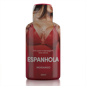 Espanhola Gel Para Massagem Dos Seios Beijável 38ml Sexy Hot