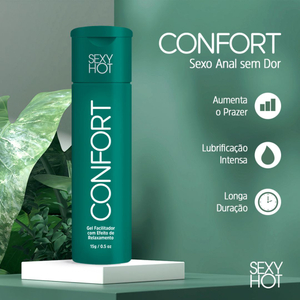 Confort Gel Facilitador Para Sexo Anal 15g Sexy Hot