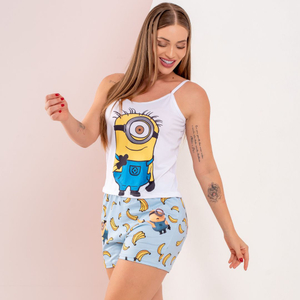 Short Doll Regatinha Minions Amável Moda íntima