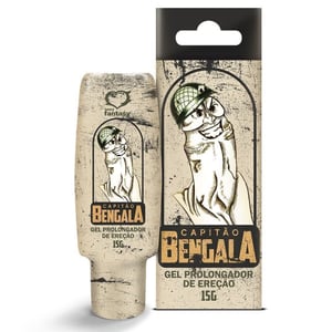 Capitão Bengala Gel Propongador De Ereção 15g Sexy Fantasy