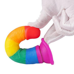 Pênis Realístico Pride 18,5x3,5 Cm Em Silicone Com Ventosa Sl