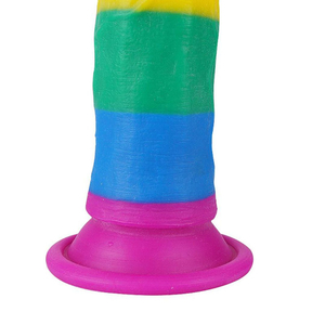 Pênis Realístico Pride 18,5x3,5 Cm Em Silicone Com Ventosa Sl