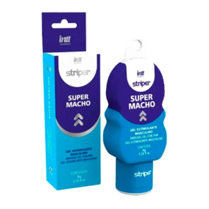 Super Macho Gel Excitante Masculino Linha Stripper 8g Intt