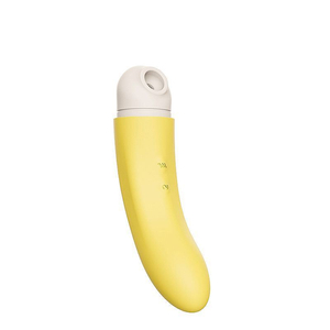 Vibrador Formato De Banana 7 Funções De Vibração E 7 Modos De Pulsação Dibe