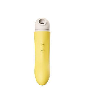 Vibrador Formato De Banana 7 Funções De Vibração E 7 Modos De Pulsação Dibe