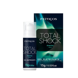 Total Shock Gel Beijável Eletrizante 15g Feitiços